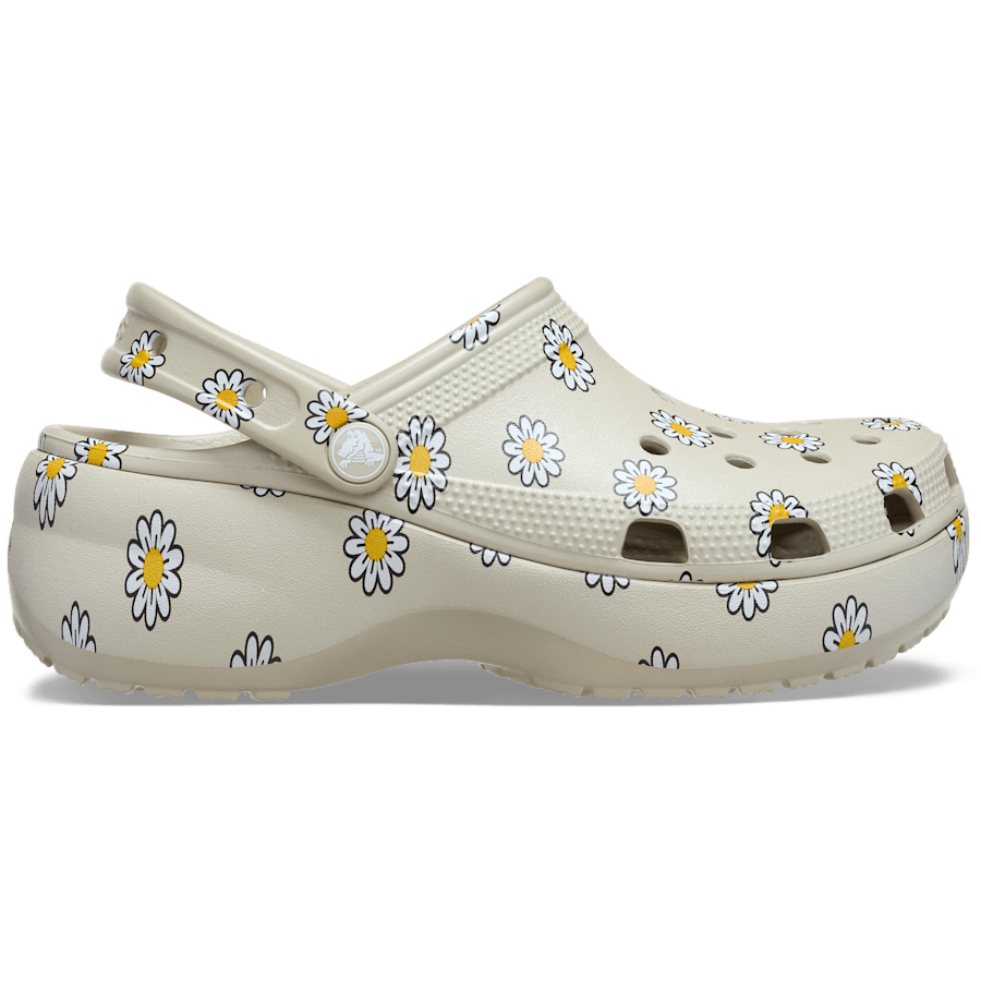 Crocs Classic Platform Floral Clog