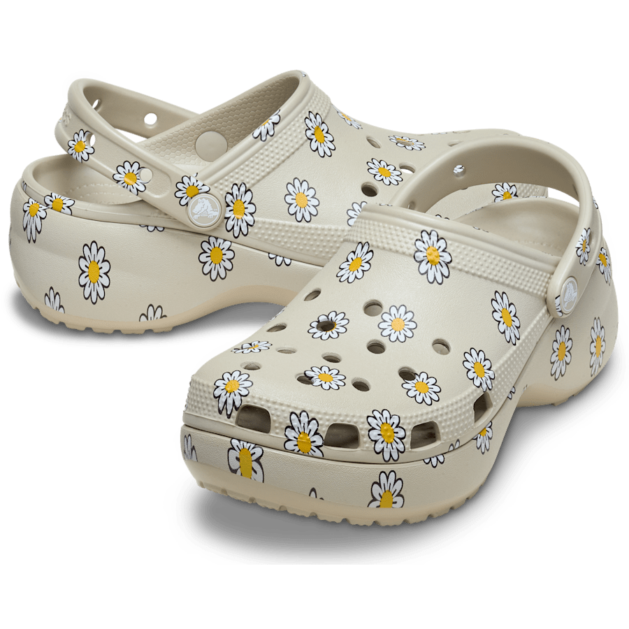 Crocs Classic Platform Floral Clog