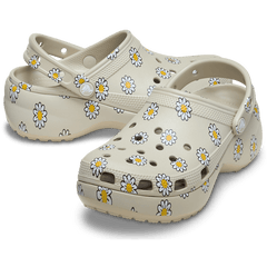 Crocs Classic Platform Floral Clog