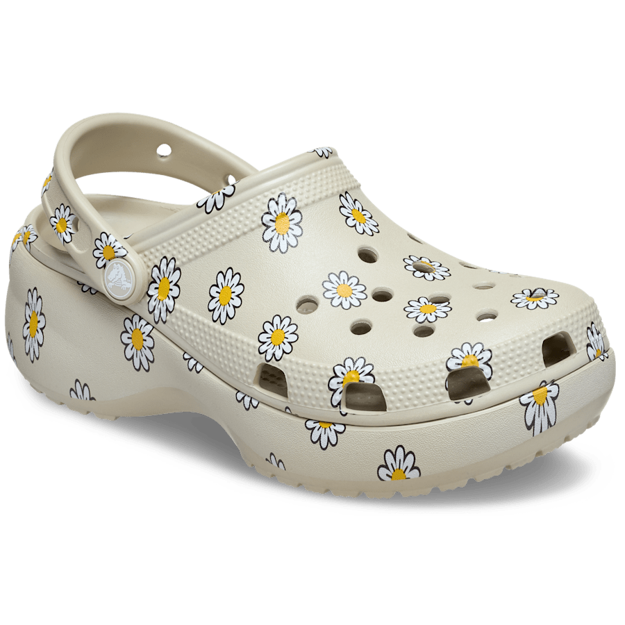 Crocs Classic Platform Floral Clog