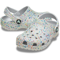 Crocs Toddler Classic Glow Paint Splatter Clog