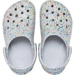 Crocs Toddler Classic Glow Paint Splatter Clog