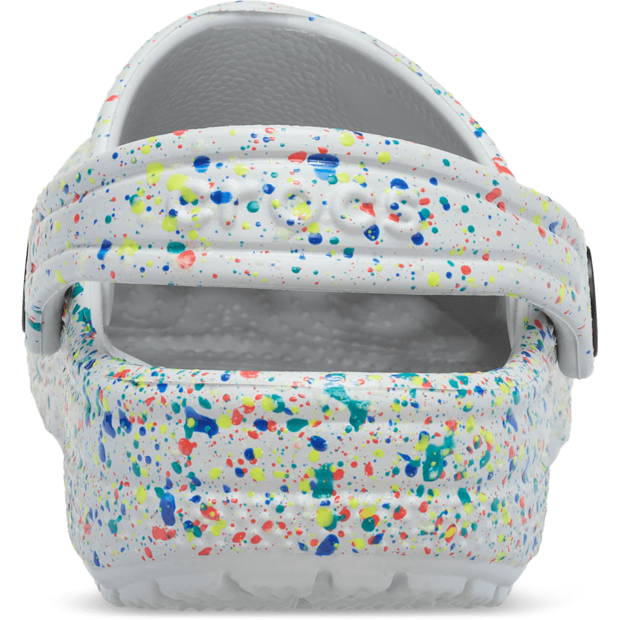 Crocs Toddler Classic Glow Paint Splatter Clog