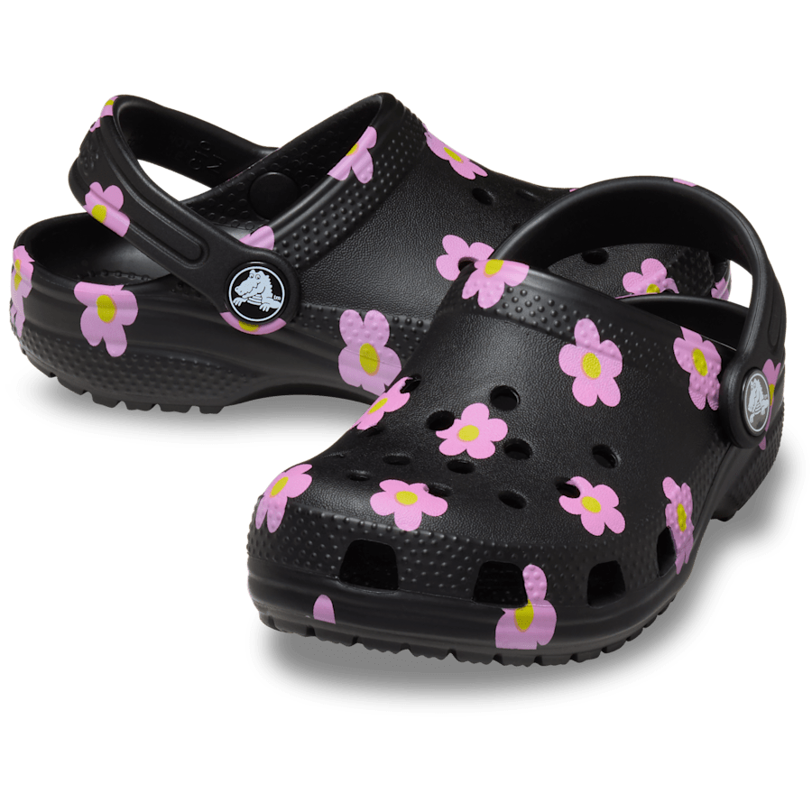 Crocs Toddler Classic Flower Clog