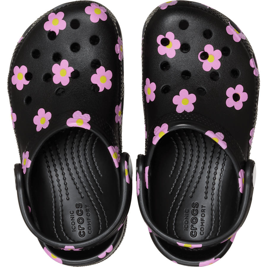 Crocs Toddler Classic Flower Clog