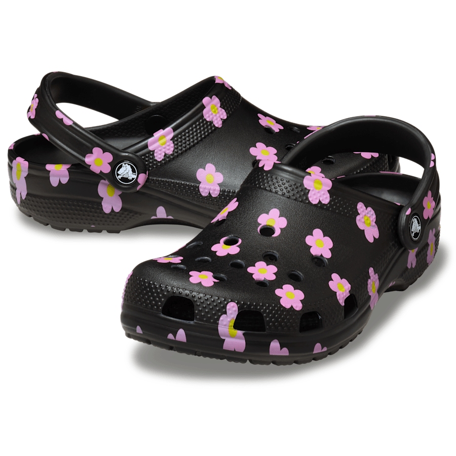 Crocs Classic Flower Clog