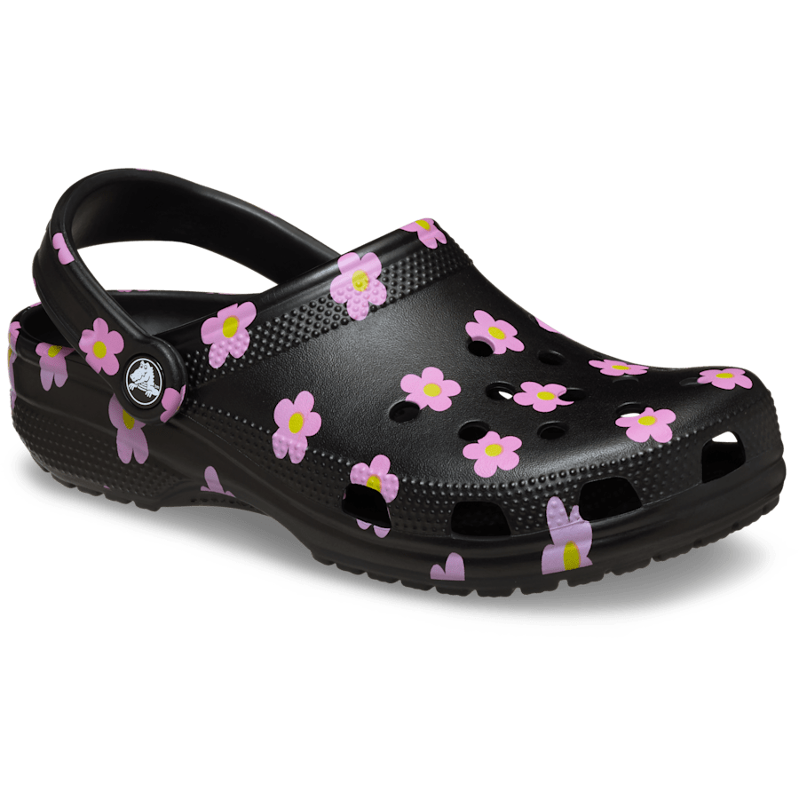 Crocs Classic Flower Clog