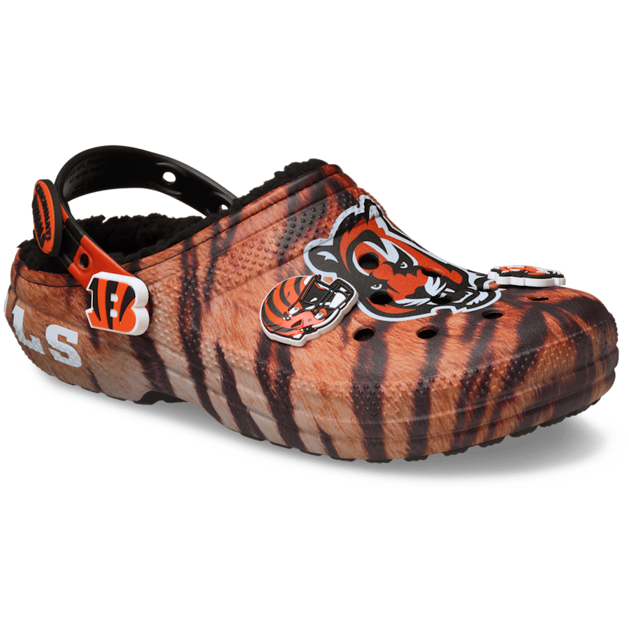 Crocs NFL Cincinnati Bengals Classic Lined Clog