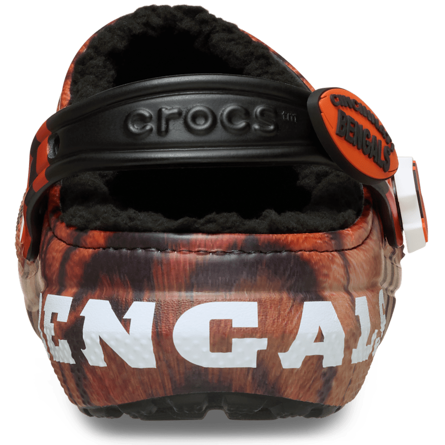 Crocs NFL Cincinnati Bengals Classic Lined Clog