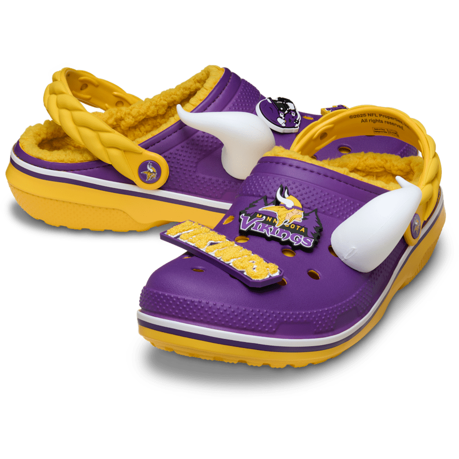 Crocs NFL Minnesota Vikings Classic Lined Clog