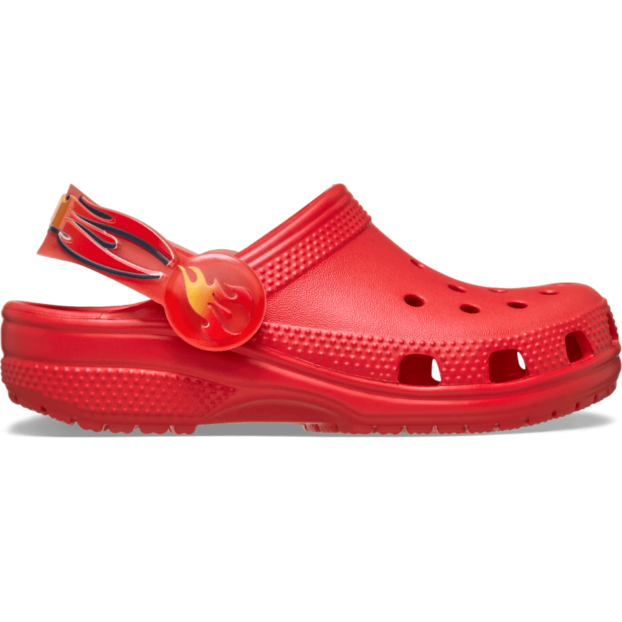 Crocs Toddler Classic Flame Lights Backstrap Clog