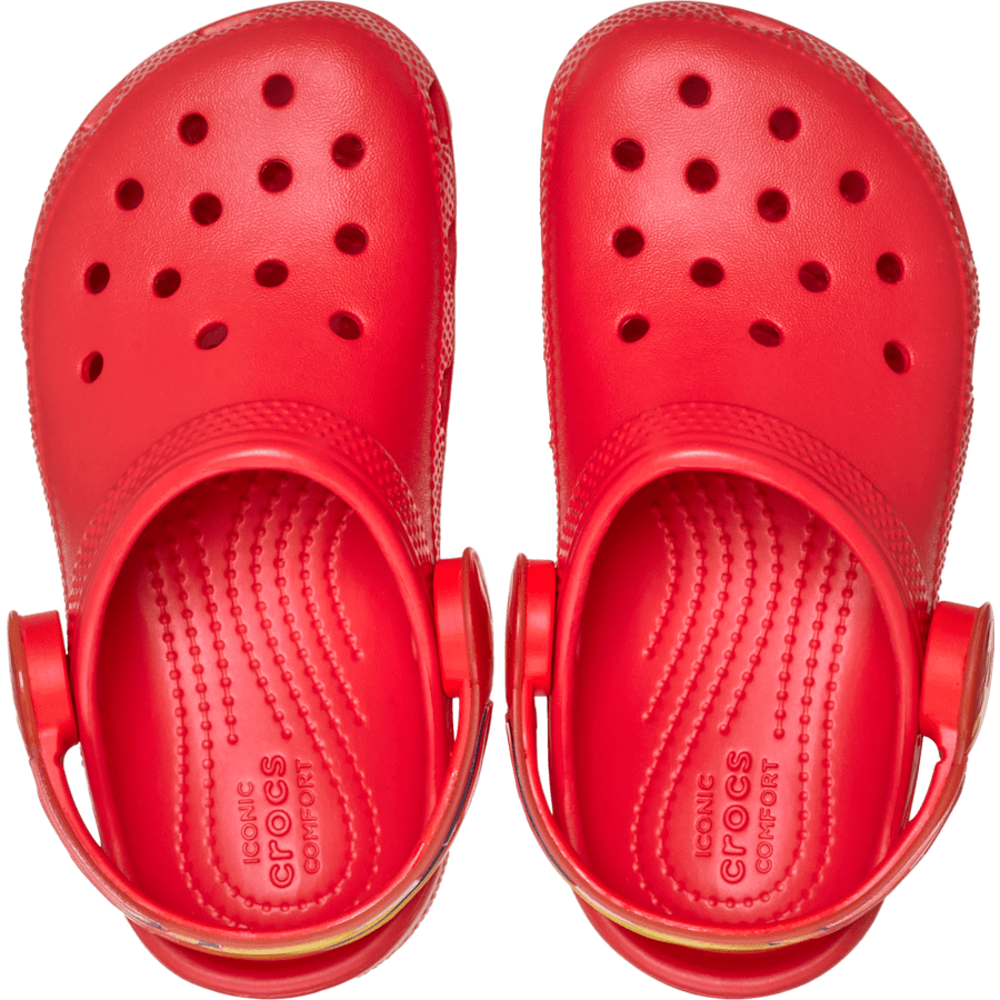 Crocs Toddler Classic Flame Lights Backstrap Clog