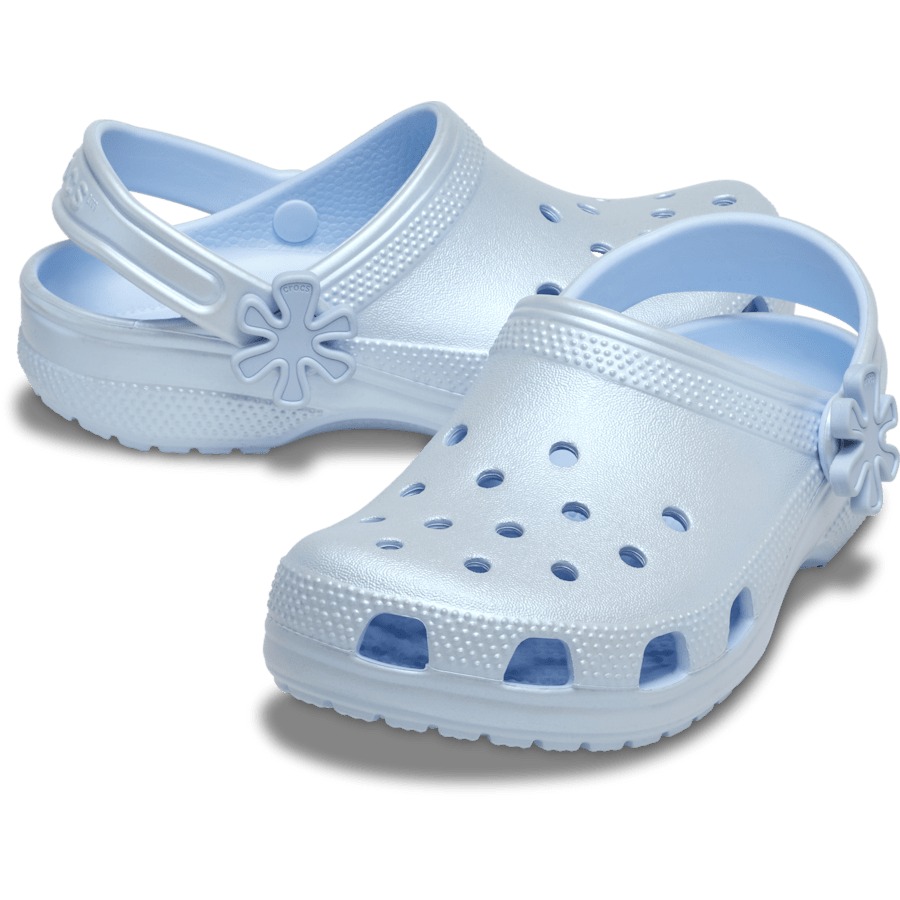Crocs Kids' Classic Pearl Shine Clog