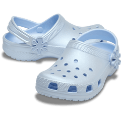 Crocs Kids' Classic Pearl Shine Clog