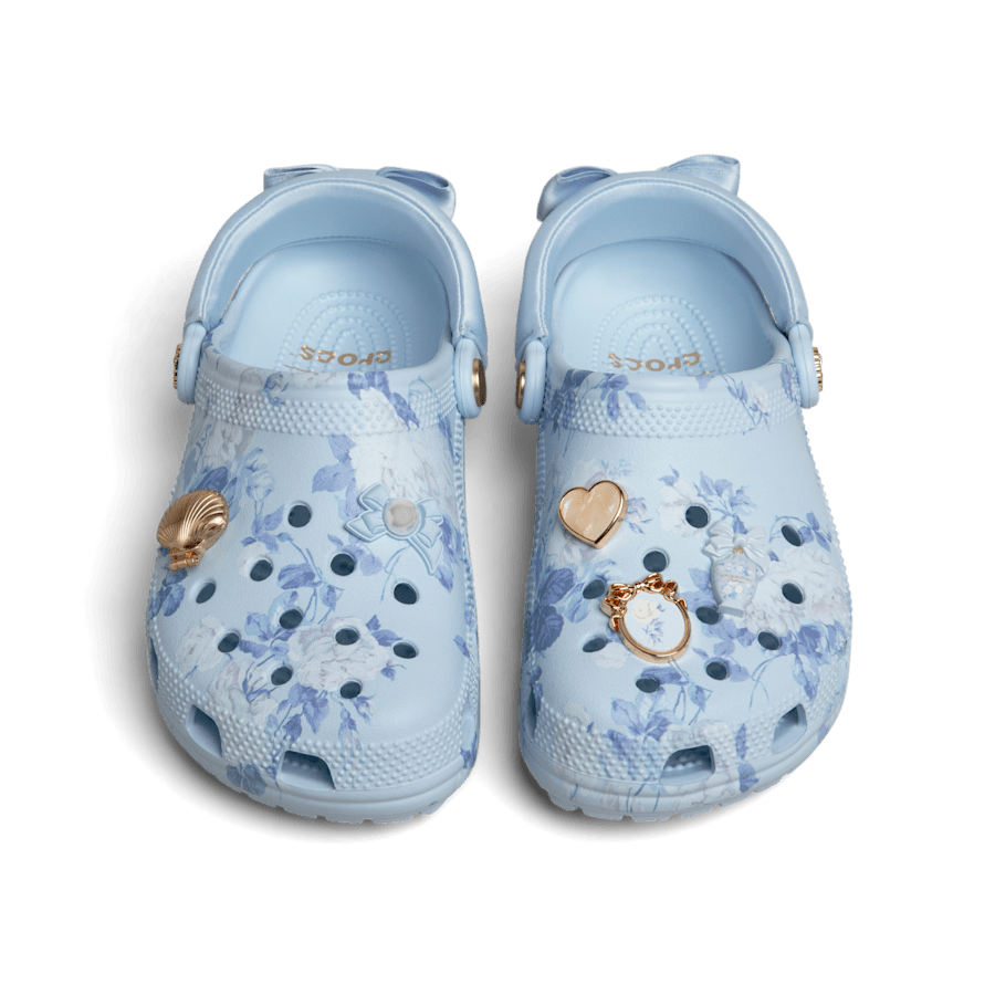 Crocs LoveShackFancy Blue Classic Clog