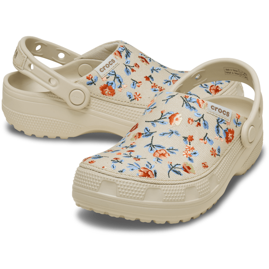 Crocs Classic Crafted Floral Clog