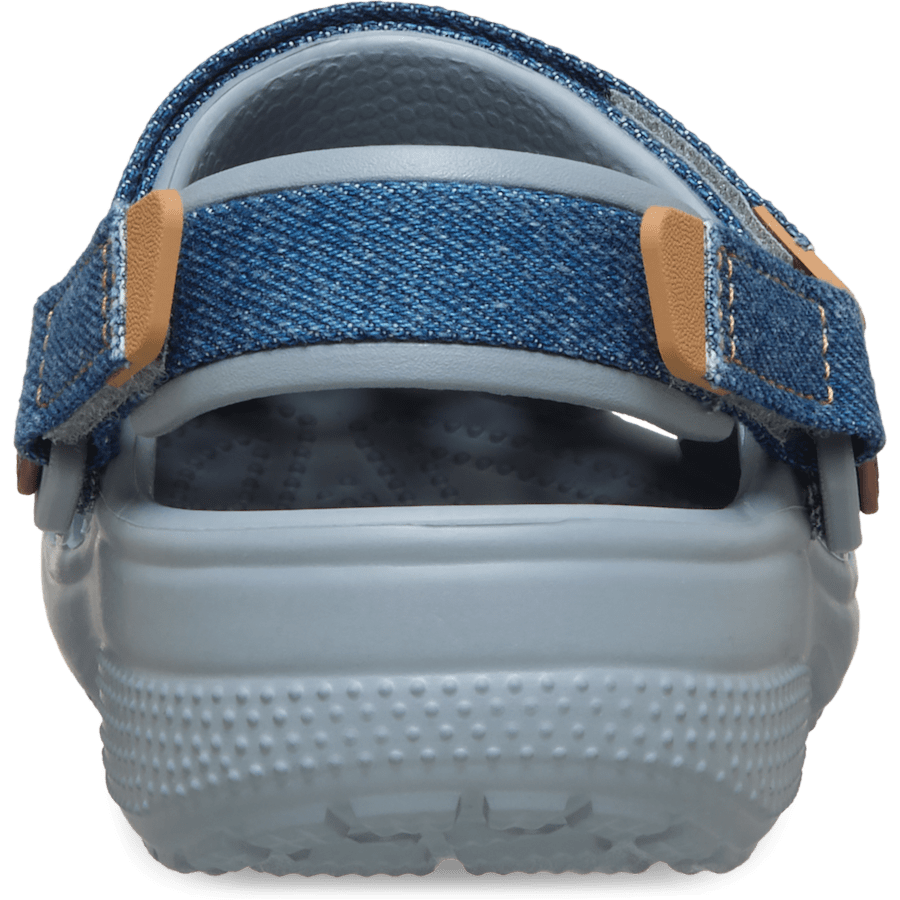 Crocs Kids' Classic Denim Adjustable Backstrap Clog