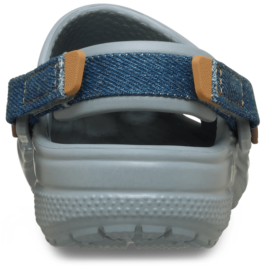 Crocs Toddler Classic Denim Adjustable Backstrap Clog