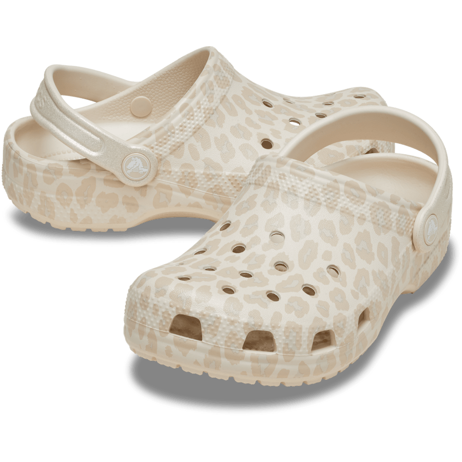 Crocs Kids' Classic Animal Glitter Clog