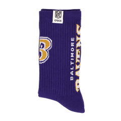 Crocs NFL Baltimore Ravens Crocs Socks