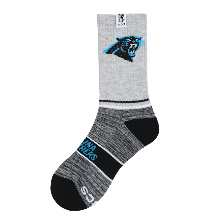Crocs NFL Carolina Panthers Crocs Socks