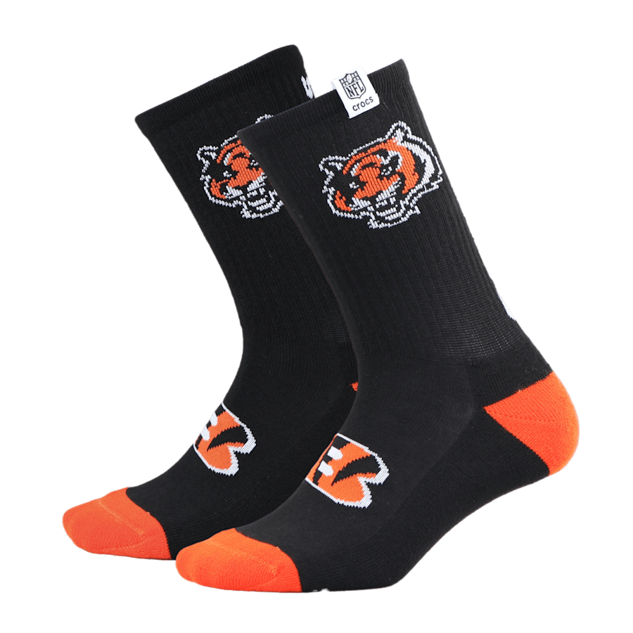 Crocs NFL Cincinnati Bengals Crocs Socks