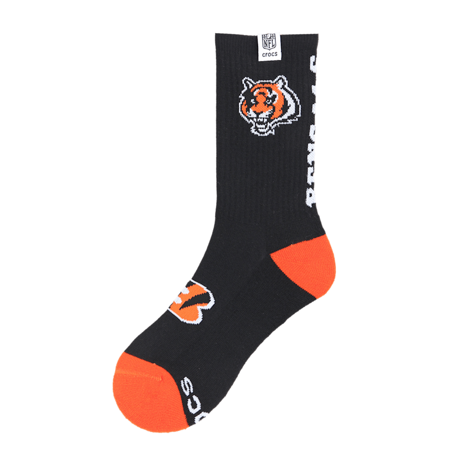 Crocs NFL Cincinnati Bengals Crocs Socks