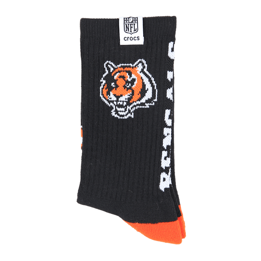 Crocs NFL Cincinnati Bengals Crocs Socks