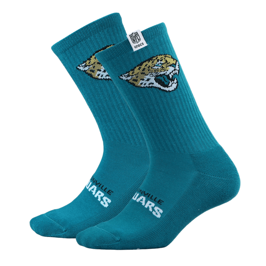 Crocs NFL Jacksonville Jaguars Crocs Socks