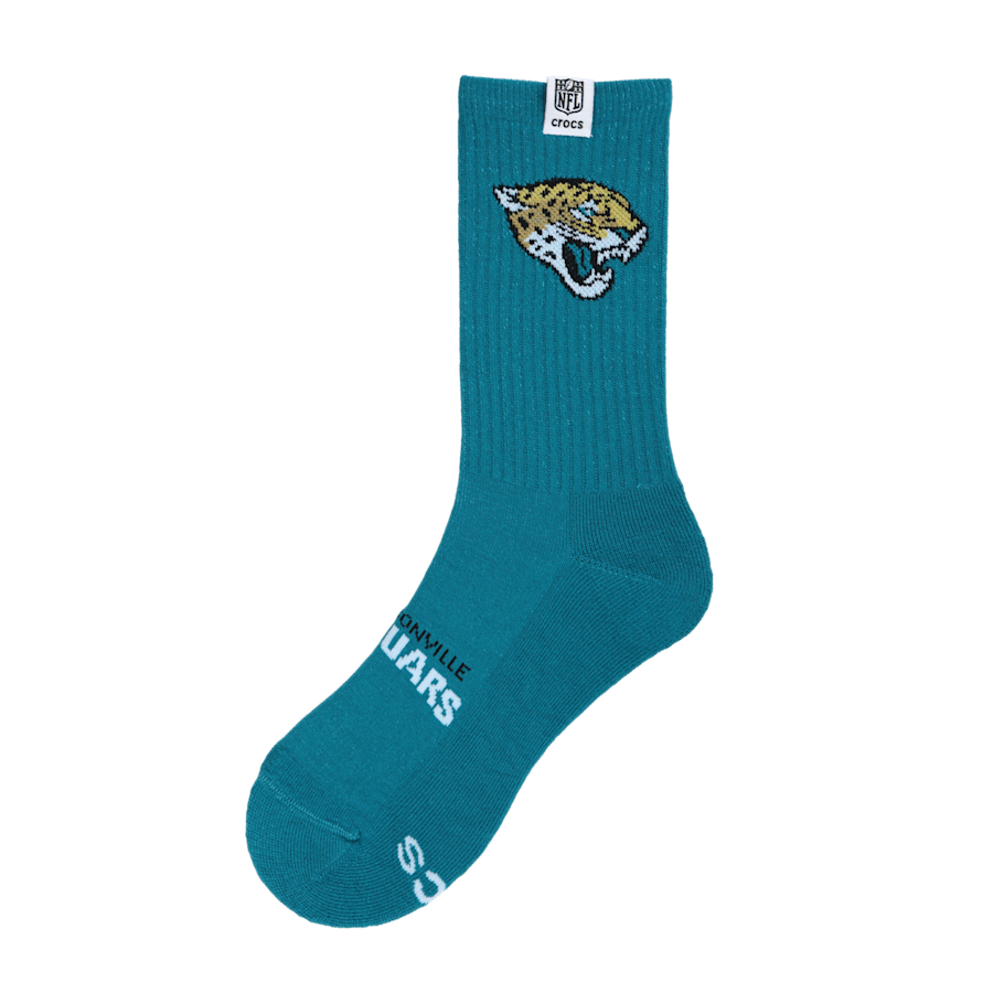 Crocs NFL Jacksonville Jaguars Crocs Socks