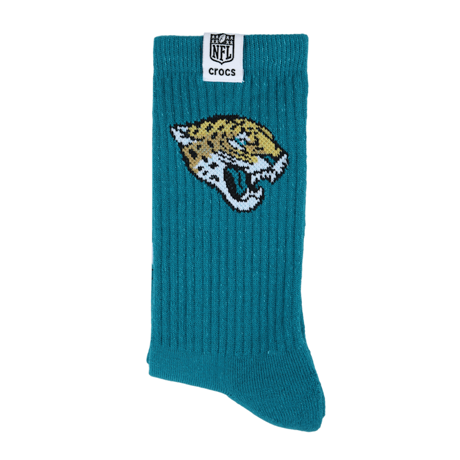 Crocs NFL Jacksonville Jaguars Crocs Socks