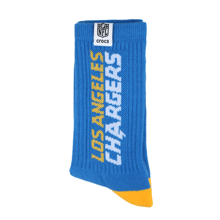 Crocs NFL Los Angeles Chargers Crocs Socks