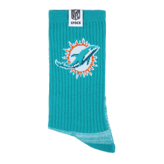 Crocs NFL Miami Dolphins Crocs Socks