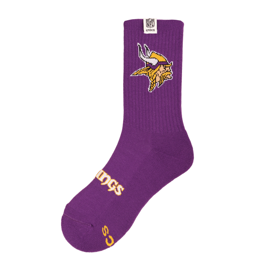 Crocs NFL Minnesota Vikings Crocs Socks