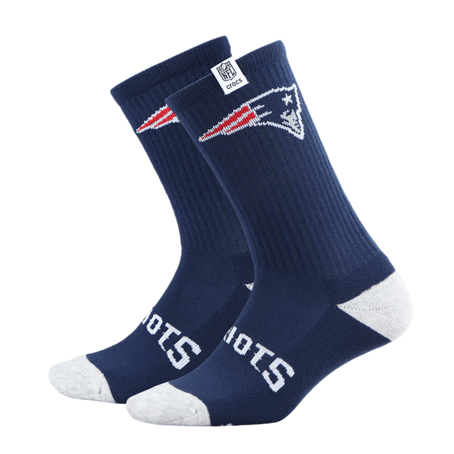 Crocs NFL New England Patriots Crocs Socks