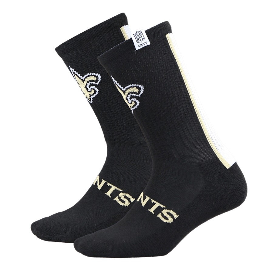Crocs NFL New Orleans Saints Crocs Socks