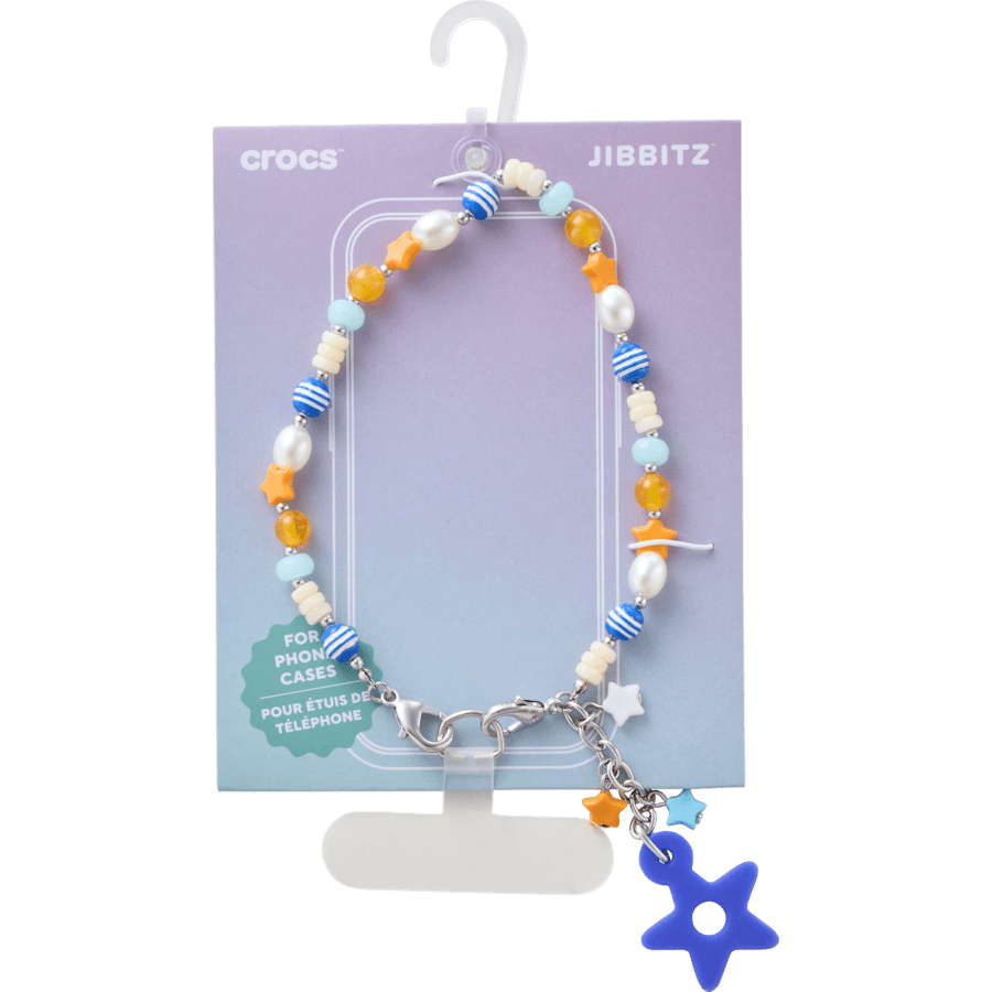 Crocs Pearl and Bead Phone Wristlet
