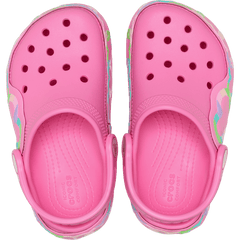 Crocs Toddler Classic Heart Lights Clog