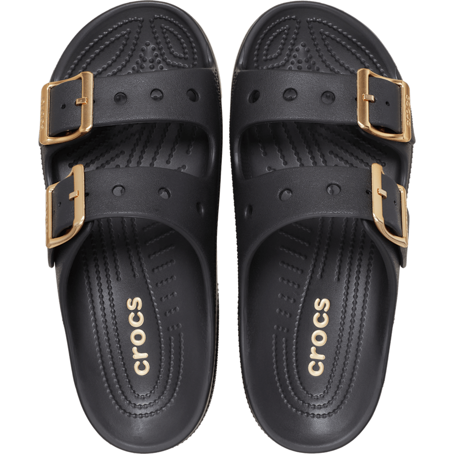 Crocs Women’s Metallic Buckle Saturday Sandal
