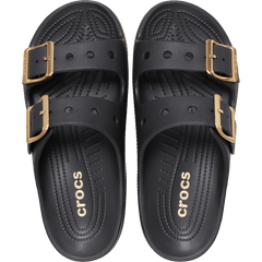 Crocs Women’s Metallic Buckle Saturday Sandal