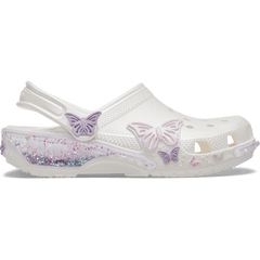 Crocs Toddler Classic Butterfly Sparkle Shaker Clog