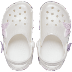 Crocs Toddler Classic Butterfly Sparkle Shaker Clog