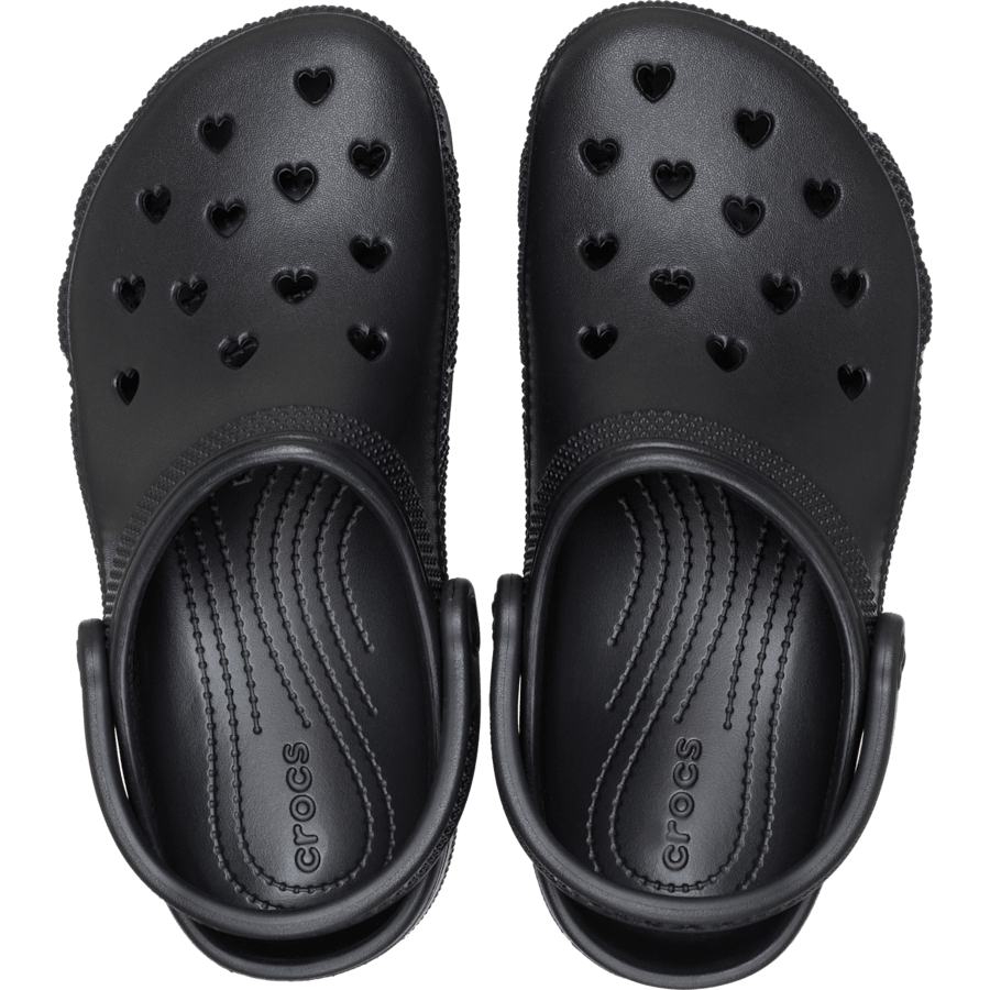 Crocs Classic Hearts Cut Out Clog