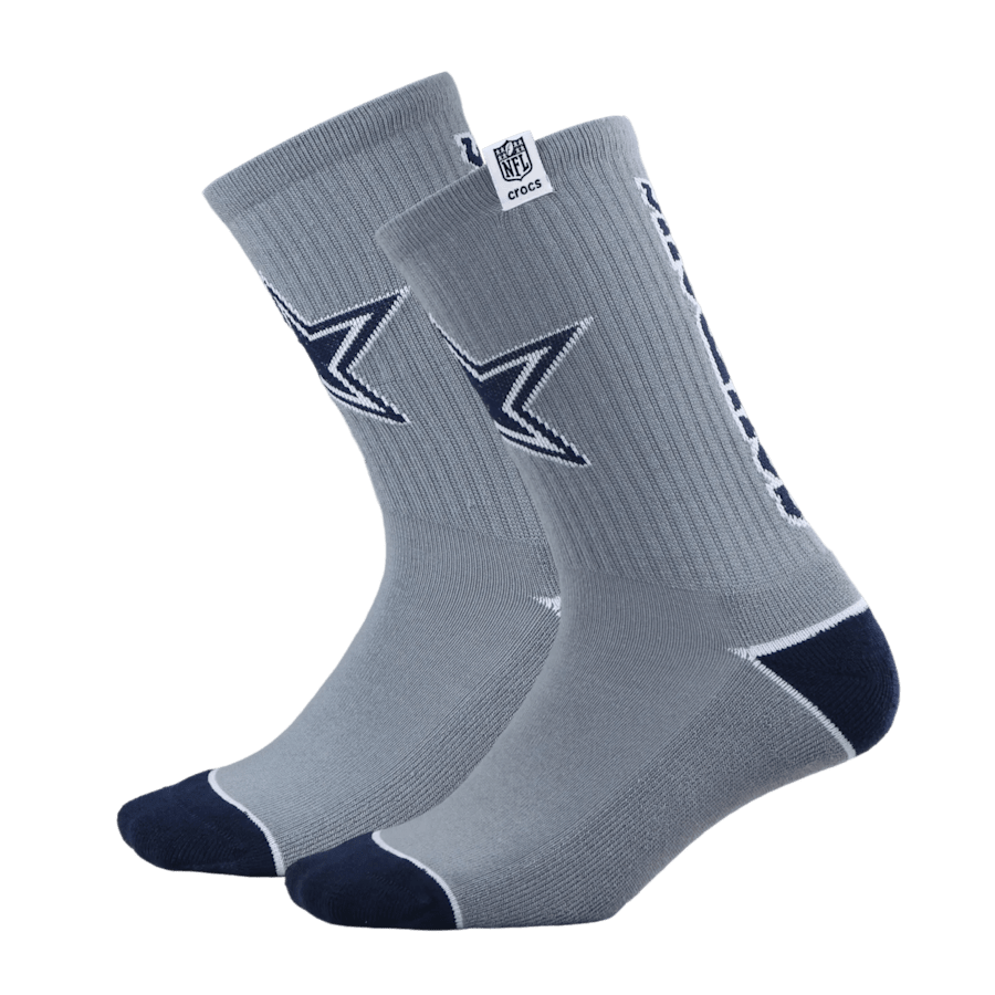 Crocs NFL Dallas Cowboys Crocs Socks