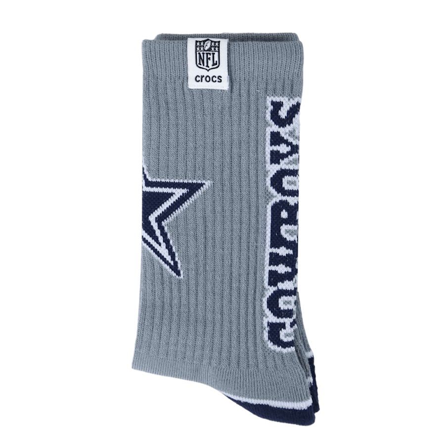Crocs NFL Dallas Cowboys Crocs Socks