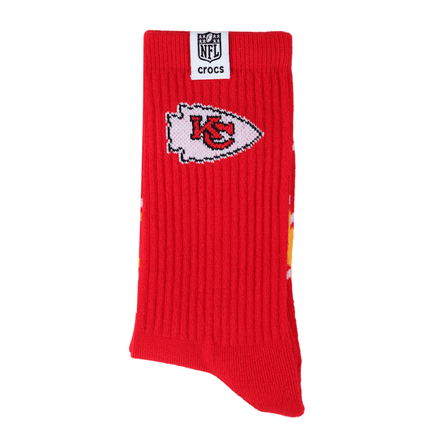 Crocs NFL Kansas City Chiefs Crocs Socks