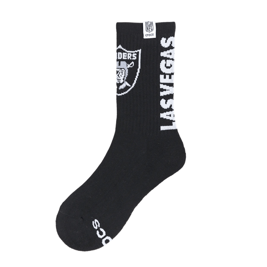 Crocs NFL Las Vegas Raiders Crocs Socks