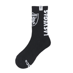Crocs NFL Las Vegas Raiders Crocs Socks