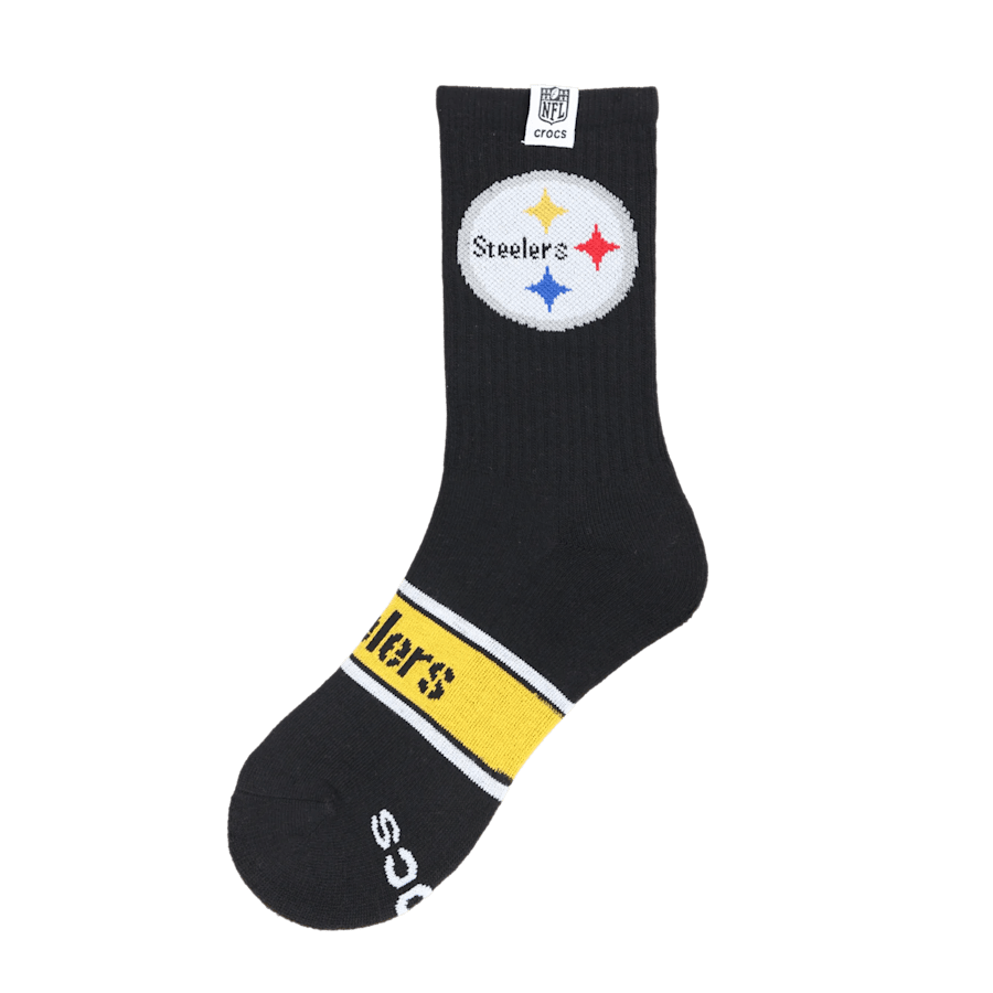 Crocs NFL Pittsburgh Steelers Crocs Socks