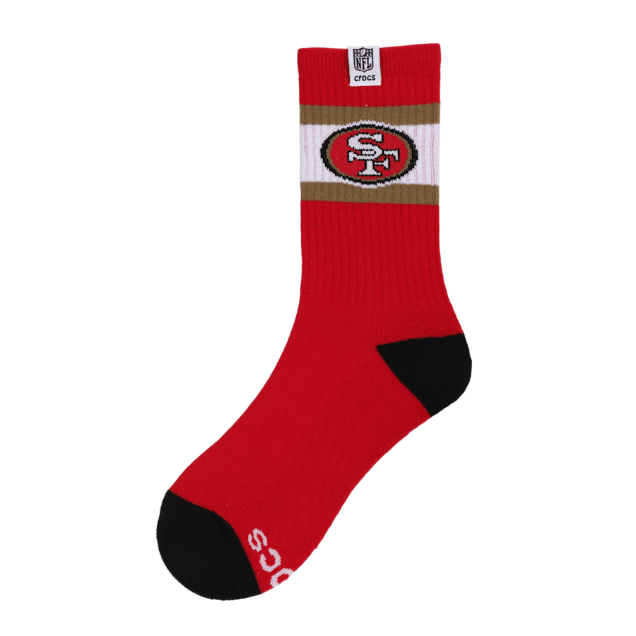 Crocs NFL San Francisco 49ers Crocs Socks